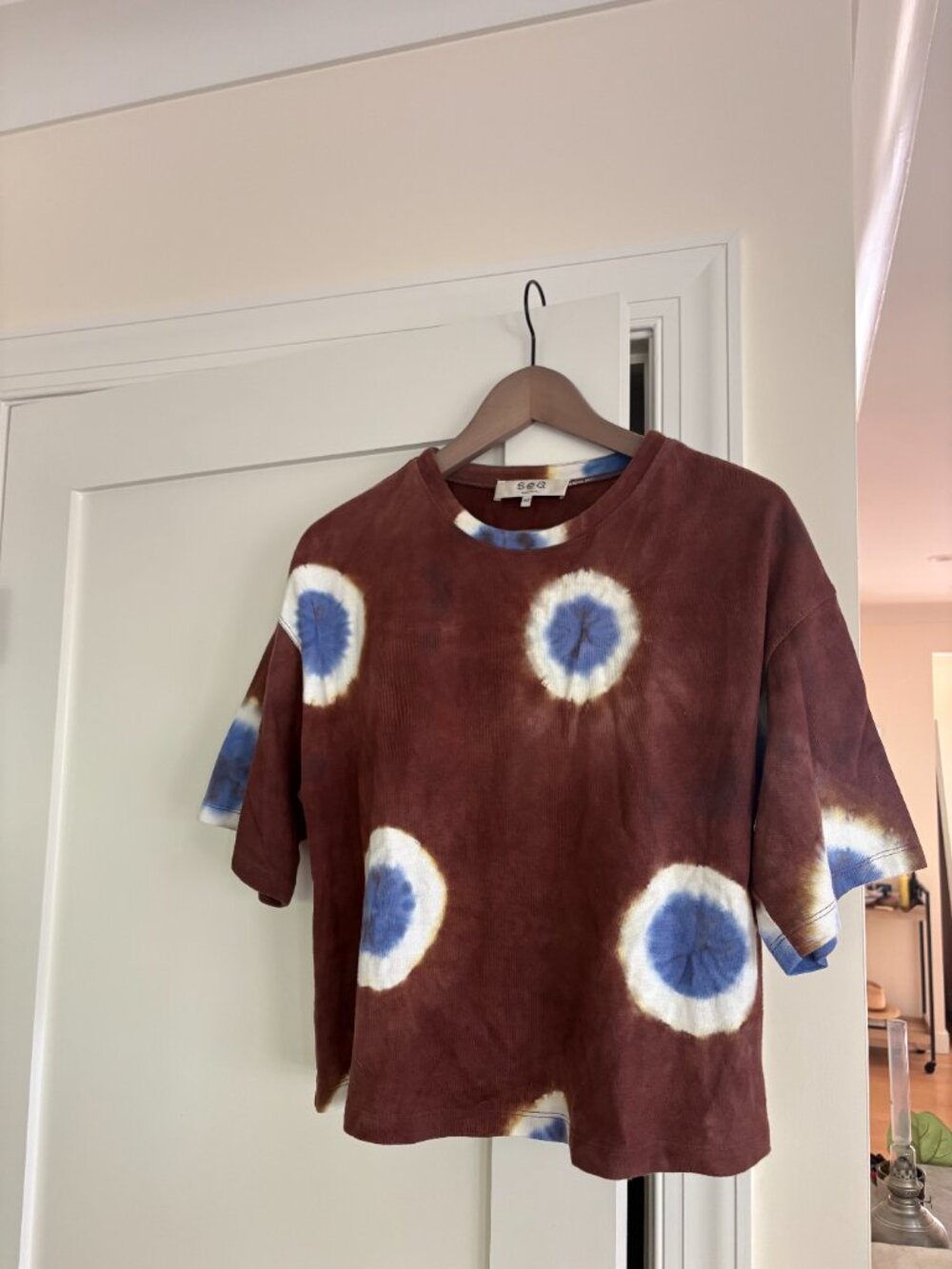 Sea New York Tie-Dye Print Crew Neck Top - Picture 3 of 3